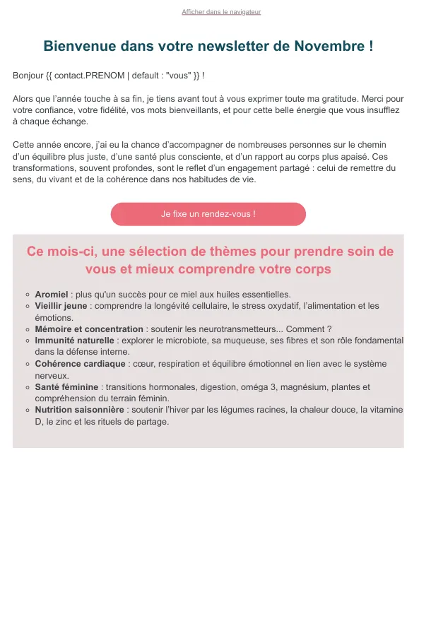 Newsletter novembre 2025 page 1